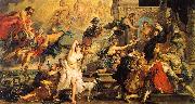 Peter Paul Rubens The Apotheosis of Henry IV and the Proclamation of the Regency of Marie de Medici on the 14th of May oil painting reproduction